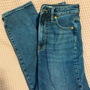 madewell highrise vintage perfect jeans